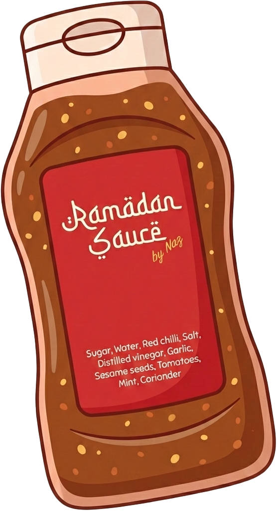 Ramadan Sauce by Naz - Premium Homemade Chilli Sauce